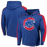 Men's Chicago Cubs Fanatics Branded Iconic Fleece Pullover Hoodie Royal,baseball caps,new era cap wholesale,wholesale hats